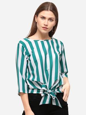 Multicolor printed crepe party-tops 2
