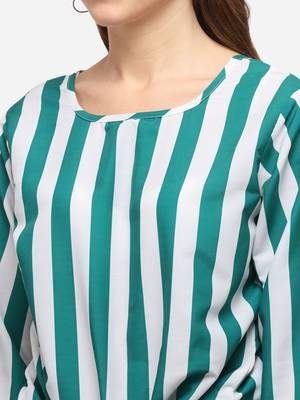 Multicolor printed crepe party-tops 5