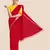 Khadi Handloom Zari Border Saree with Blouse Piece (Red)