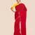 Khadi Handloom Zari Border Saree with Blouse Piece (Red)