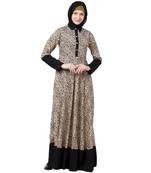 Casual Dress with leopard print