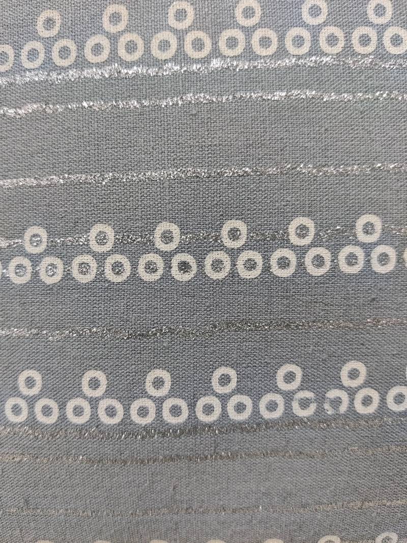 POSA Homes Grey Silver Cotton Cushion Cover, Cotton Solid Home Decorative Hand Made Square Pillow Case