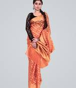 Cotton Silk Banarasi Zari Woven Saree