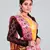 Organza Silk banarasi Meena Skirt Border Saree