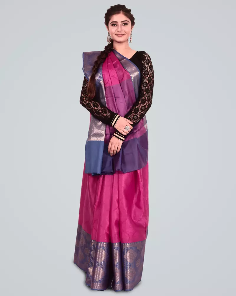 Organza Silk Banarasi tanchui Saree