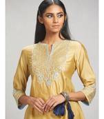 Radhika Apte In A Beige Embroidered Chanderi Kurta with Shrara and Dupatta