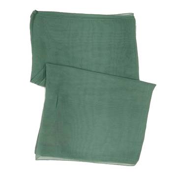 Stole For Women - Plain Chiffon Hijab- Green 1