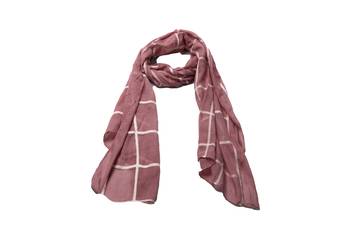 Best Seller - Designer Grid Hijab - Fabric 100 % Pure Cotton Hijab - Purple 1