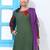 Viridian Green Faux Georgette Embroidery Suit