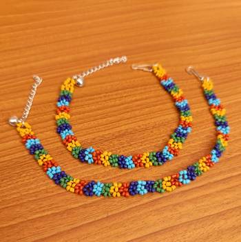 Multicolor anklets 1