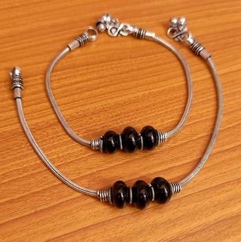 Black anklets 1