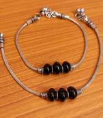 Black anklets