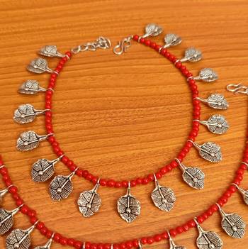 Orange anklets 2