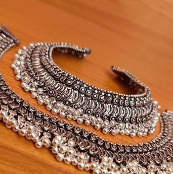 Silver anklets 2