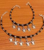 Black anklets