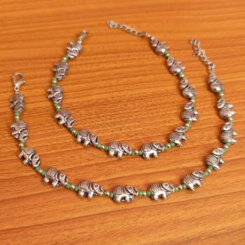 Green anklets 1