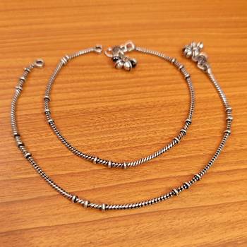 Silver anklets 1