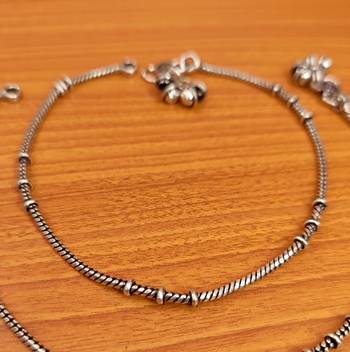 Silver anklets 2