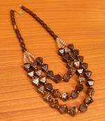 Brown necklaces
