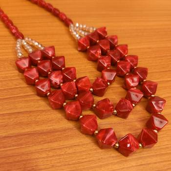 Red necklaces 2