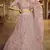 Pink embroidered net Semi Stitched bridal lehenga