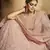 Peach dori embroidered net Semi Stitched bridal lehenga