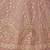 Peach thread embroidered with foil mirror organza Semi Stitched Lehenga choli for bride