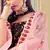 Black sequins embroidered Fur imported Semi Stitched bridal lehenga