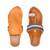 Blue & Golden Embellished Kolhapuri Chappal For Women & Girls