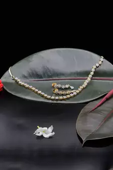 Silver Alloy necklace sets