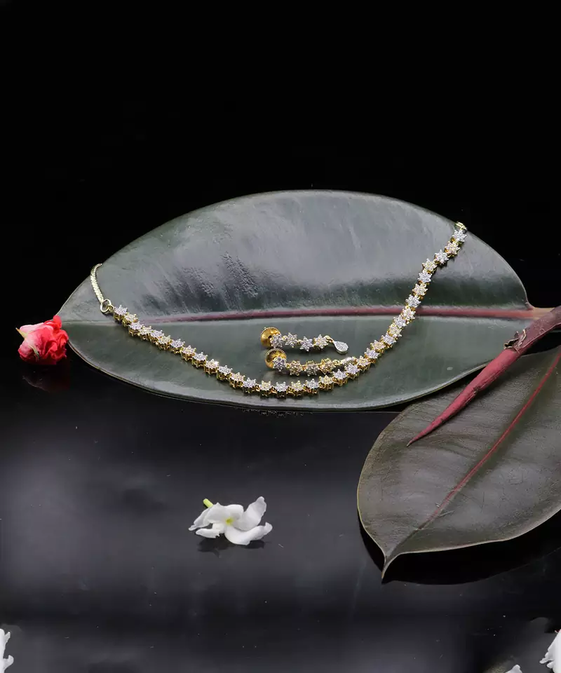 Silver Alloy necklace sets