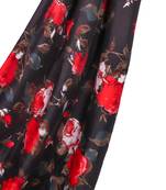 Cotton Printed Women's Stole  Black