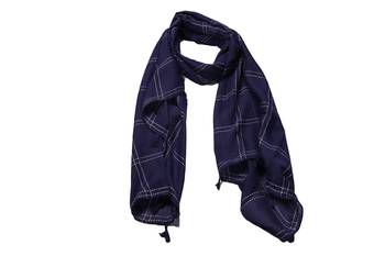 Most Sold Designer Printed Grid Stole  Blue 1