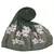 Most Sold  Premium Designer Flower Ari Diamond Cotton Stole Green