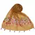 Stole for Women Choice  Premium Diamond Ari 100 % Cotton Women's Stole  Yellow