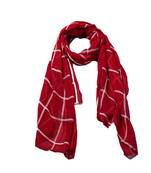 Best Seller  Designer Grid Hijab   100 % Pure Cotton Hijab  Maroon