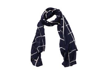 Best Seller  Designer Grid Hijab   100 % Pure Cotton Hijab  Blue 1