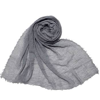 Plain Premium Cotton Hijab  Grey 1