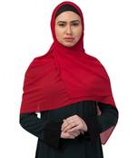 Premium Rich Chiffon   Best For All Season's  Hijabs That Don't Slip  Premium Plain Chiffon Hijab  Maroon