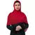 Premium Rich Chiffon   Best For All Season's  Hijabs That Don't Slip  Premium Plain Chiffon Hijab  Maroon