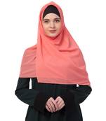 Premium Rich Chiffon   Best For All Season's  Hijabs That Don't Slip  Premium Plain Chiffon Hijab  Orange