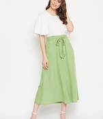 Women Top and Skirt Set