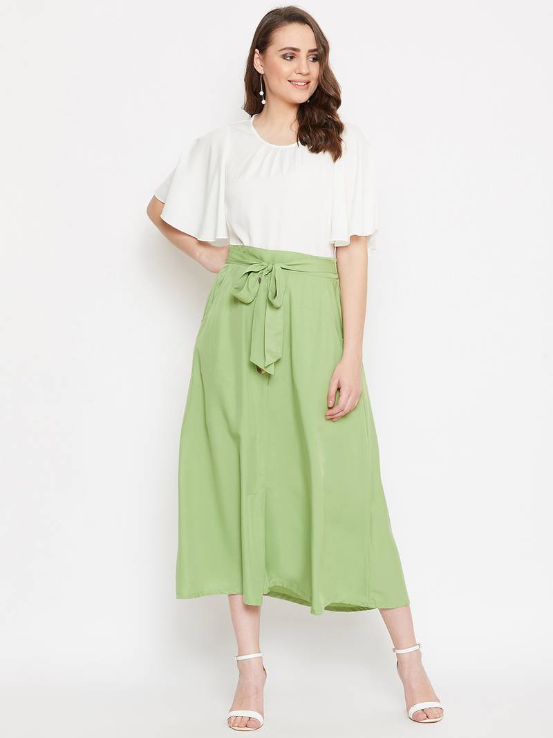 Women Top and Skirt Set