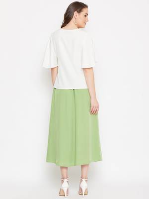 Women Top and Skirt Set 3