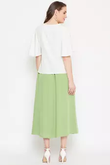 Women Top and Skirt Set