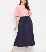 Women Top and Skirt Set