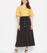 Women Top and Skirt Set