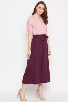 Women Top and Skirt Set