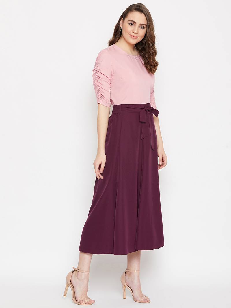 Women Top and Skirt Set