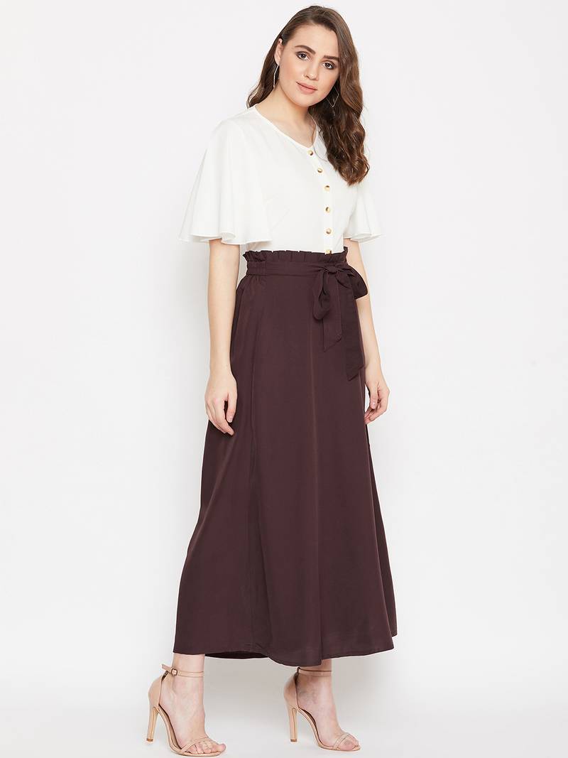 Women Top and Skirt Set